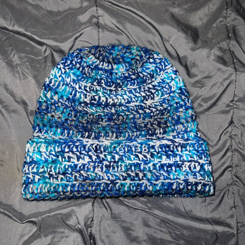 Multicolor Crochet Beanie